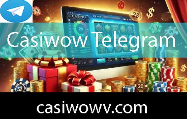 casiwow-telegram Casiwow telegram kanalıyla sosyal medyada aktiftir.